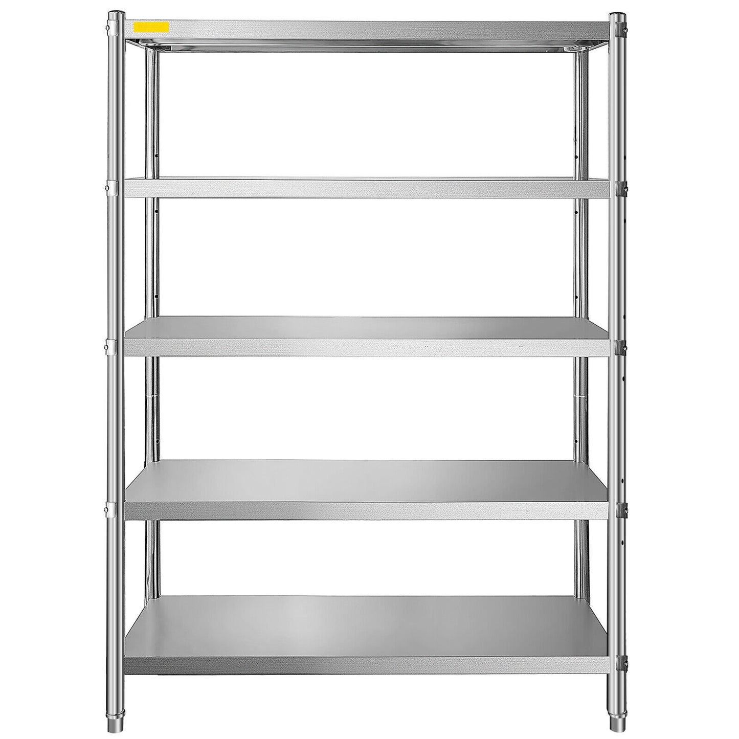 Shelving Unit Storage Kitchen Shelves 47.5x18in 5-Tier Stainless Steel