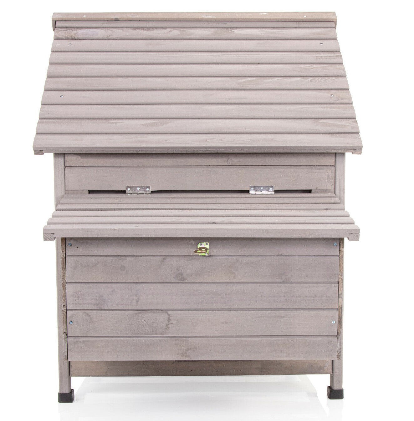 Chicken Coop ARK in Grey Pet Hen House Poultry Ark Run Coup