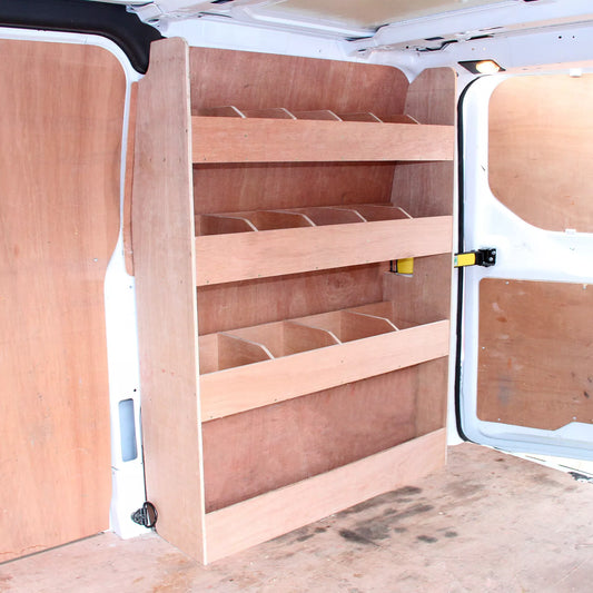Van Racking Storage Shelving System Ply Tool Rack Ply Unit / Ford Transit SWB Van