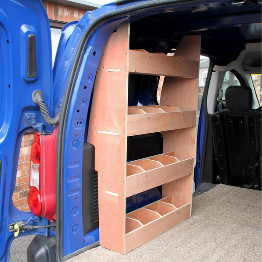 Van Racking Storage Shelving System Ply Tool Rack Ply Unit / Peugeot Partner SWB Van