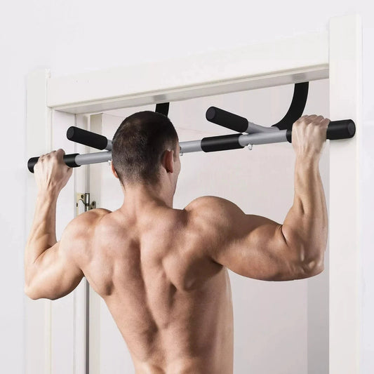 New Product! Pull Up Bar Doorway Fitness Home Gym Chin Up Bar Exercise Strength Work Out Dips