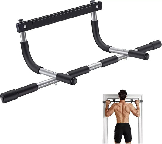 New Product! Pull Up Bar Doorway Fitness Home Gym Chin Up Bar Exercise Strength Work Out Dips