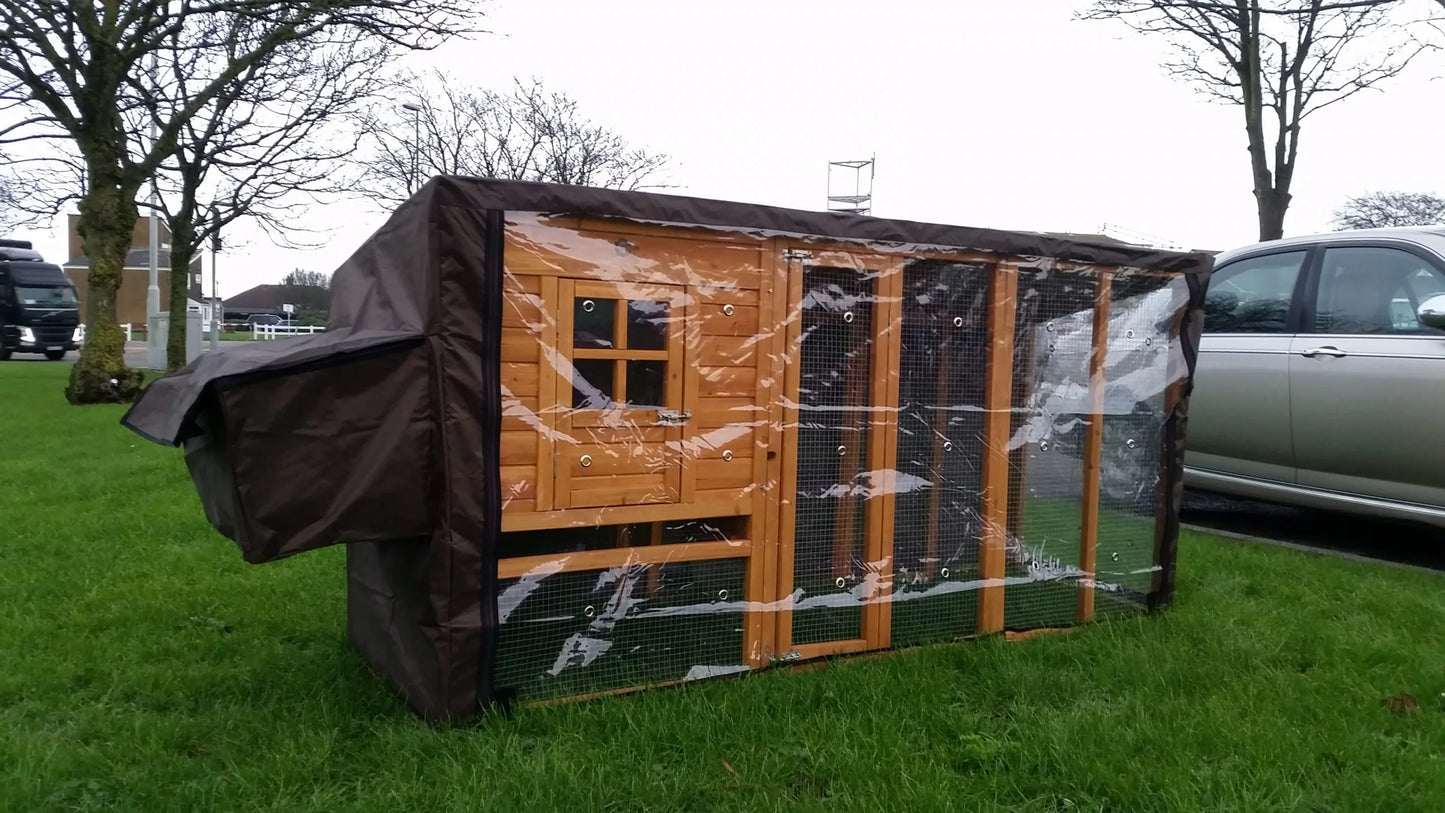 CHICKEN COOP THERMAL RAIN SUN WINTER COVER