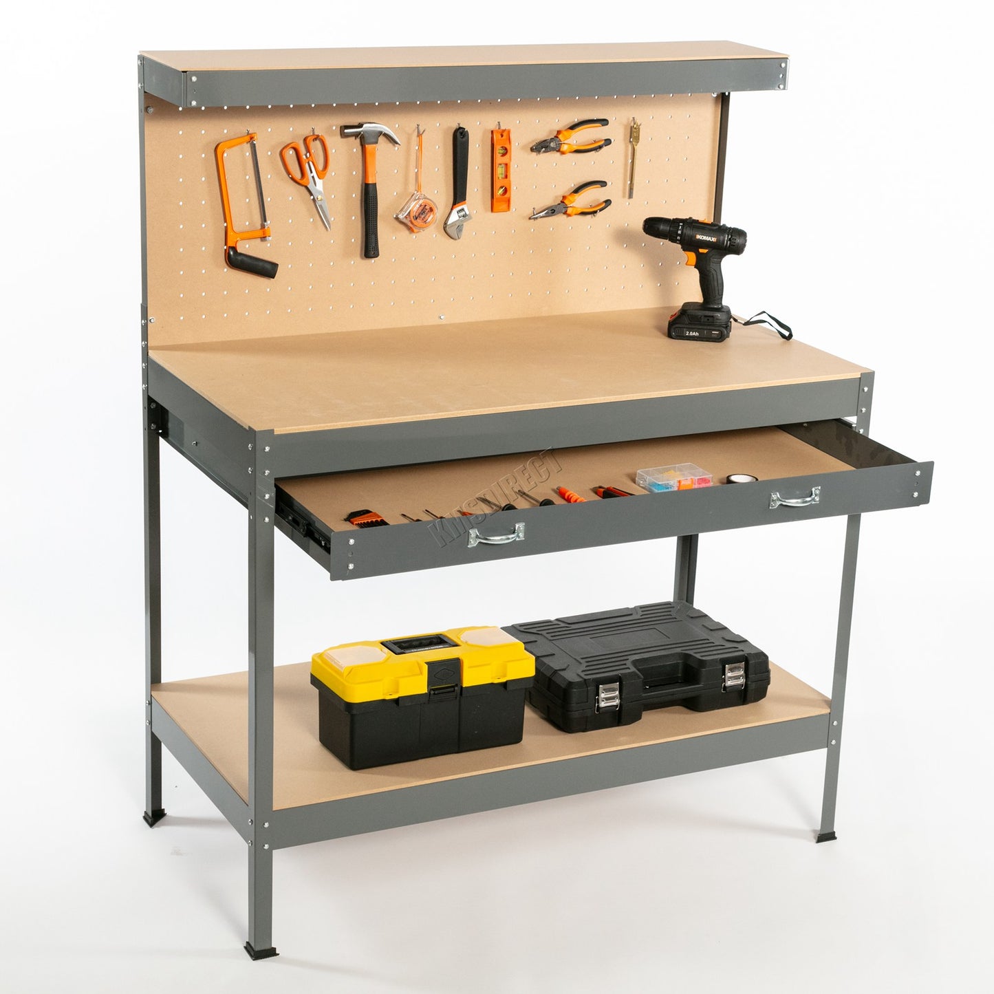 Heavy Duty Metal Workbench Workstation