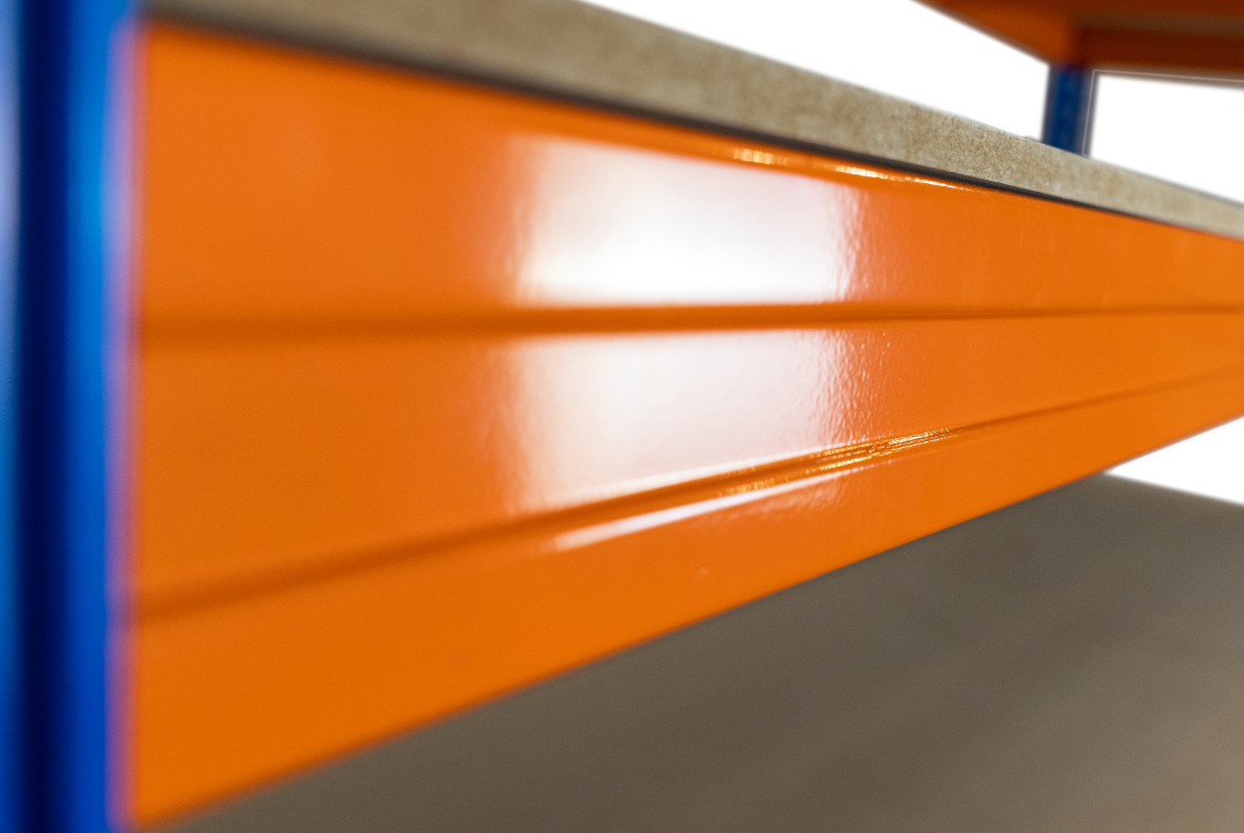 Industrial Warehouse Racking Garage Storage Workshop Shelves 180 x 180 x 60d cm Metal Shelving Units 1.2mm Thick Steel 350kg per Shelf