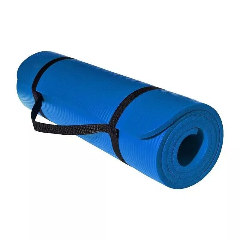 New Product! Extra Thick Large Yoga Mat Gym Workout Fitness Pilates Physio Exercise Non Slip