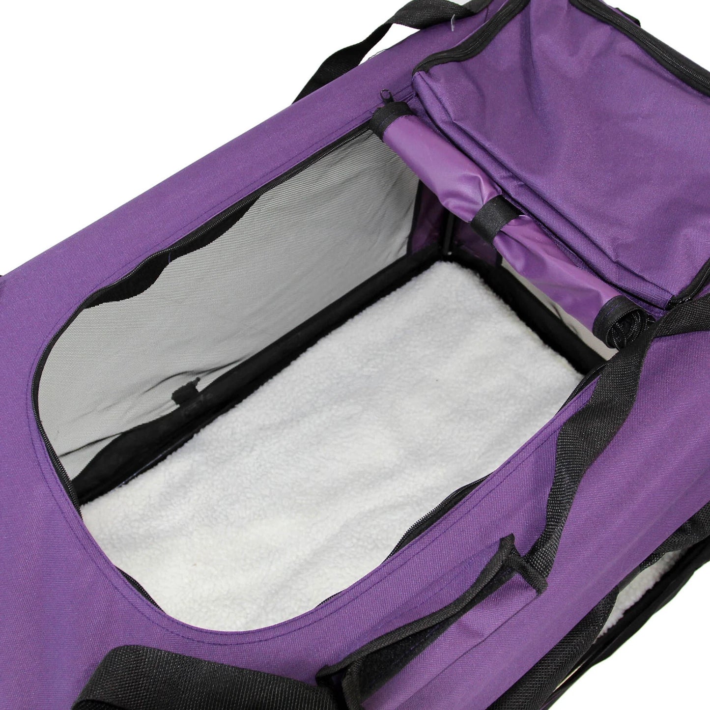 Fabric Dog Crate Cat Puppy Pet Carrier Travel Portable Kennel Cage House