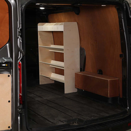 Vauxhall Vivaro 2019+ TOOLBOX Van Racking Tool Storage Shelving OS Front