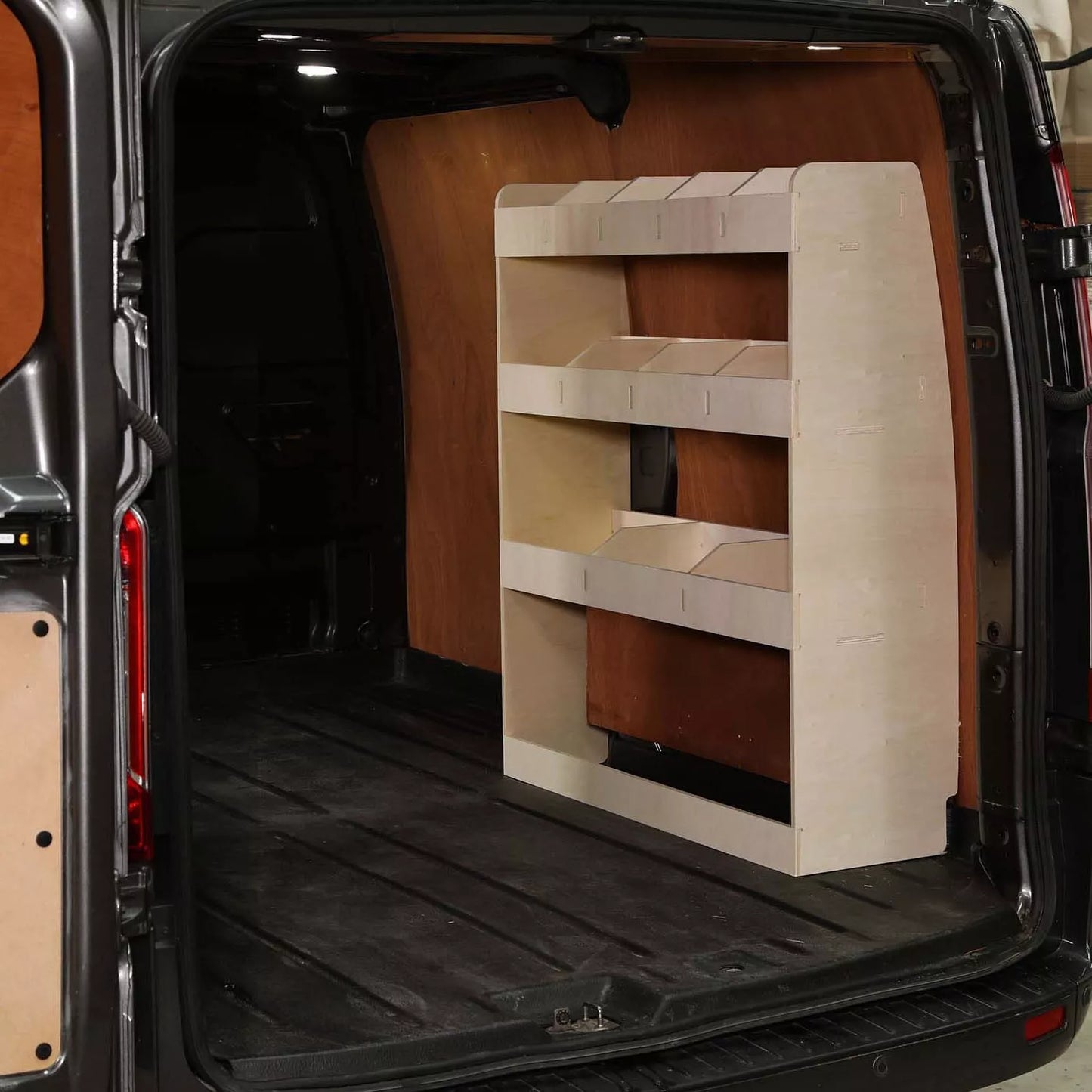Vauxhall Vivaro 2019+ SWB Van Racking Tool Storage Either Side Rear Van Rack