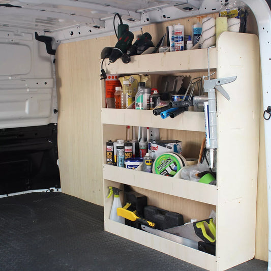 Renault Trafic Traffic SWB 2015+ Van Racking Tool Storage Shelving OS Rear