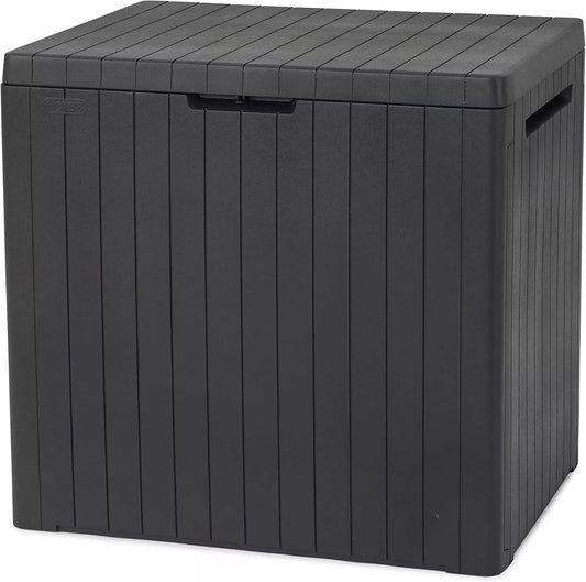 113L Outdoor 96% recycled Small Balcony Garden Furniture Storage Box