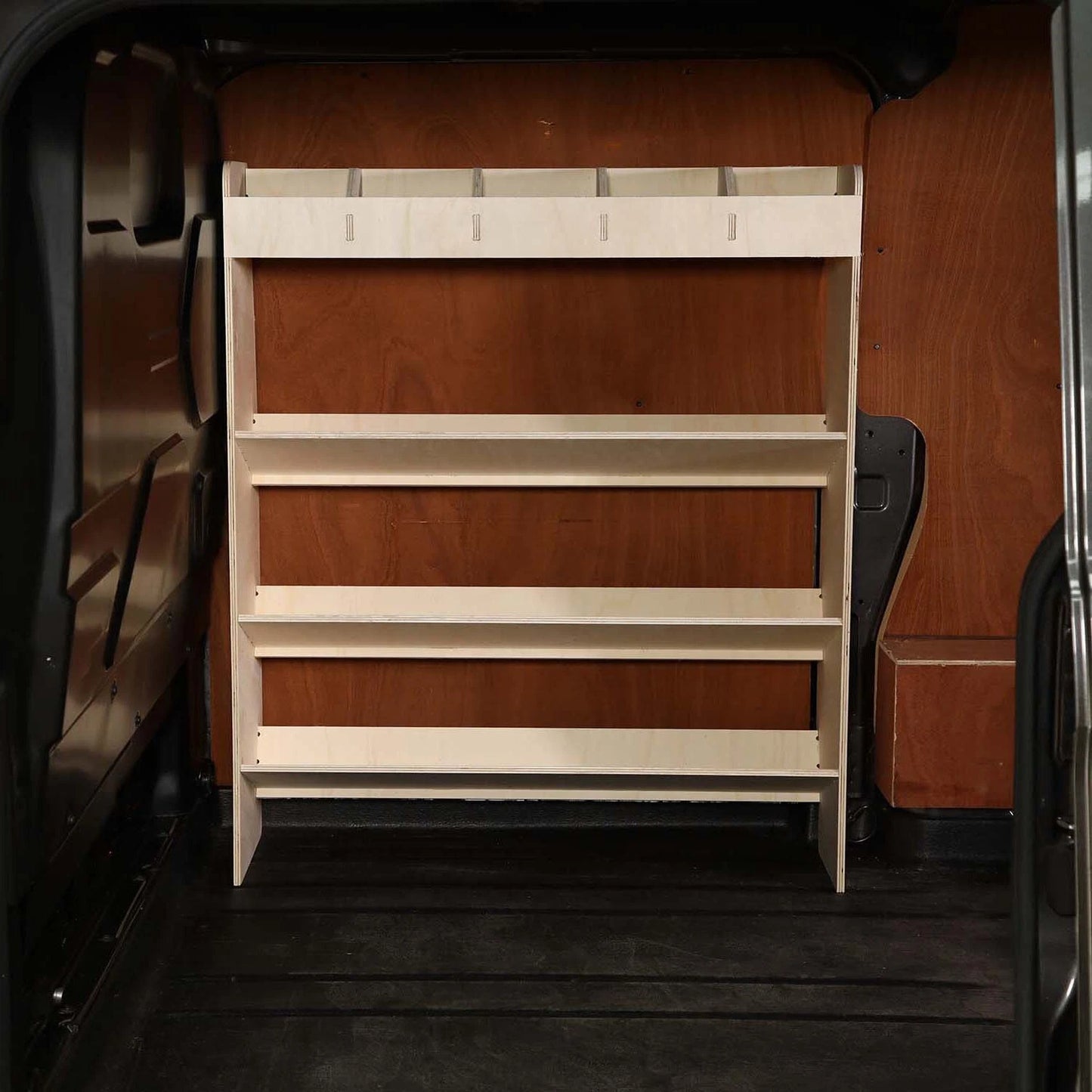 Vauxhall Vivaro 2019+ TOOLBOX Van Racking Tool Storage Shelving OS Front