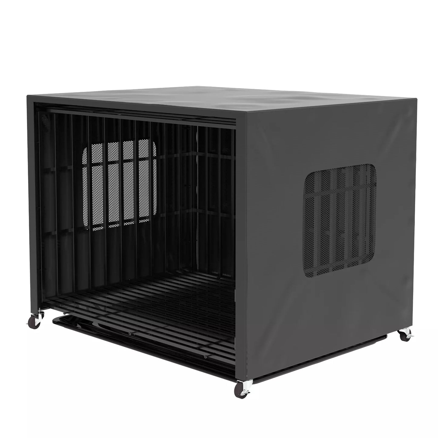 Waterproof Cover for Heavy Duty Pet Dog Cage Strong Metal Crate Kennel