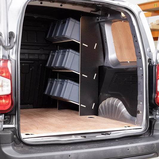 Vauxhall Combo L1 (SWB) 2018+ HEXABOARD Toolbox Van Racking Storage Shelving
