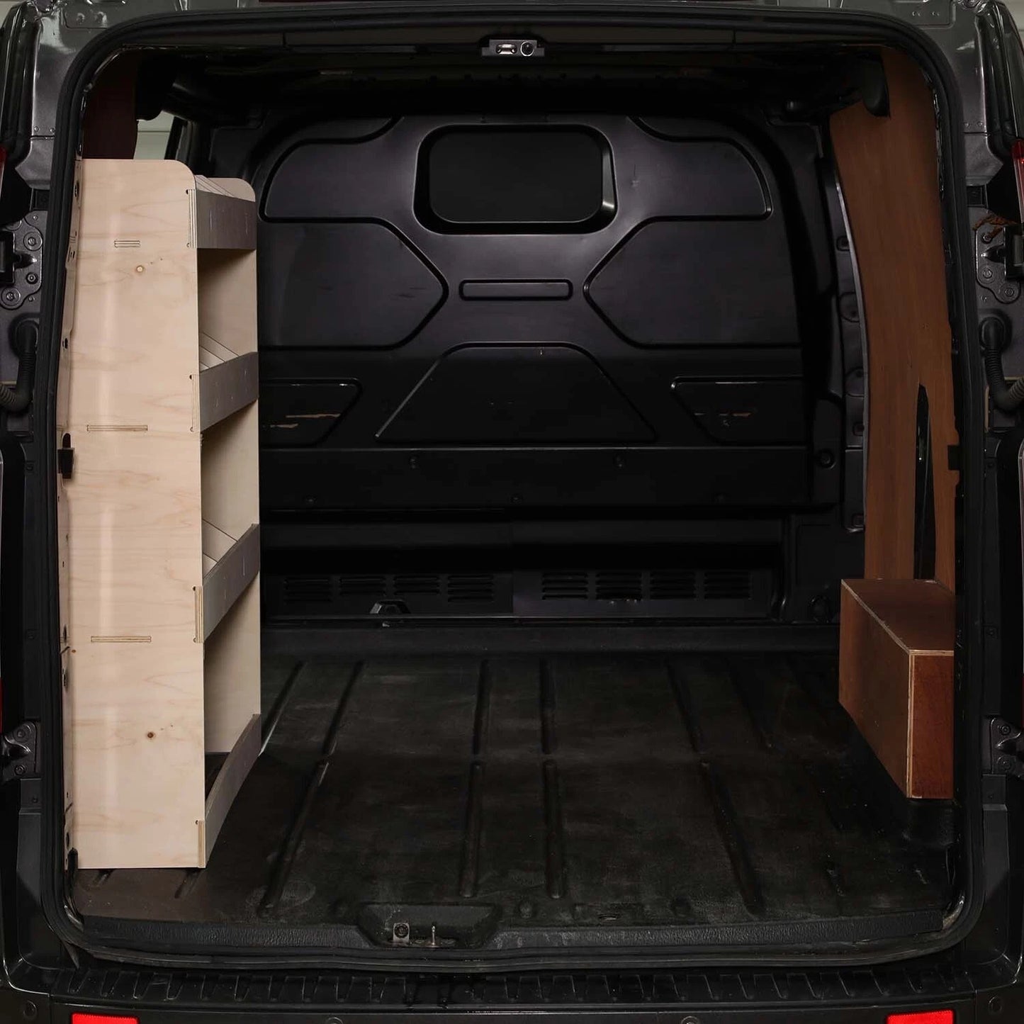 Ford Transit Custom SWB Van Racking Shelving Tool Storage OS & NS Rear Van Rack