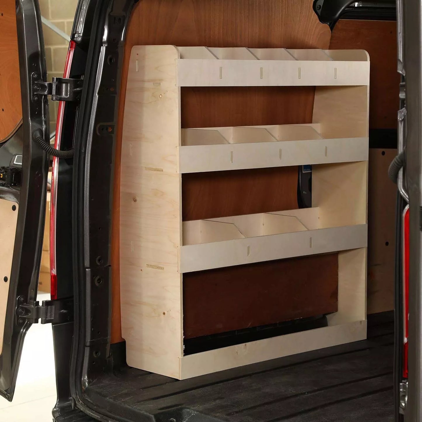 Vauxhall Vivaro 2019+ SWB Van Racking Tool Storage Either Side Rear Van Rack