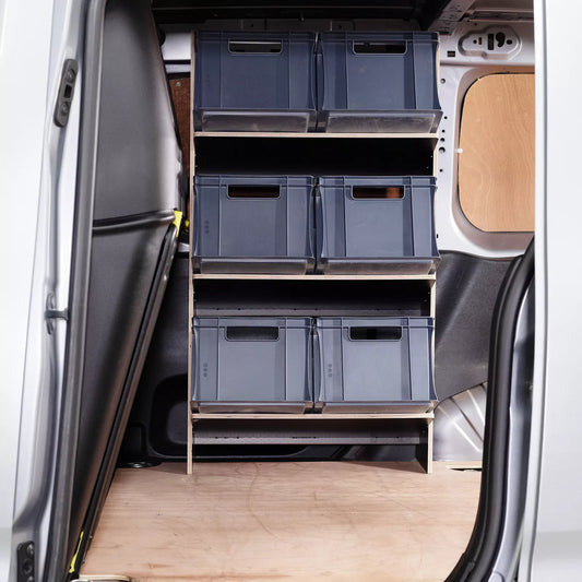 Vauxhall Combo L1 (SWB) 2018+ HEXABOARD Toolbox Van Racking Storage Shelving