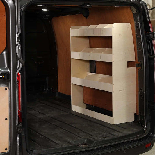Ford Transit Custom SWB Van Racking Shelving Tool Storage OS & NS Rear Van Rack