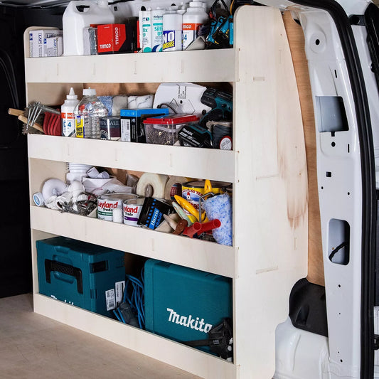 VW Caddy Cargo SWB (2020+) Van Racking Van Shelving Tool Storage, Driver side