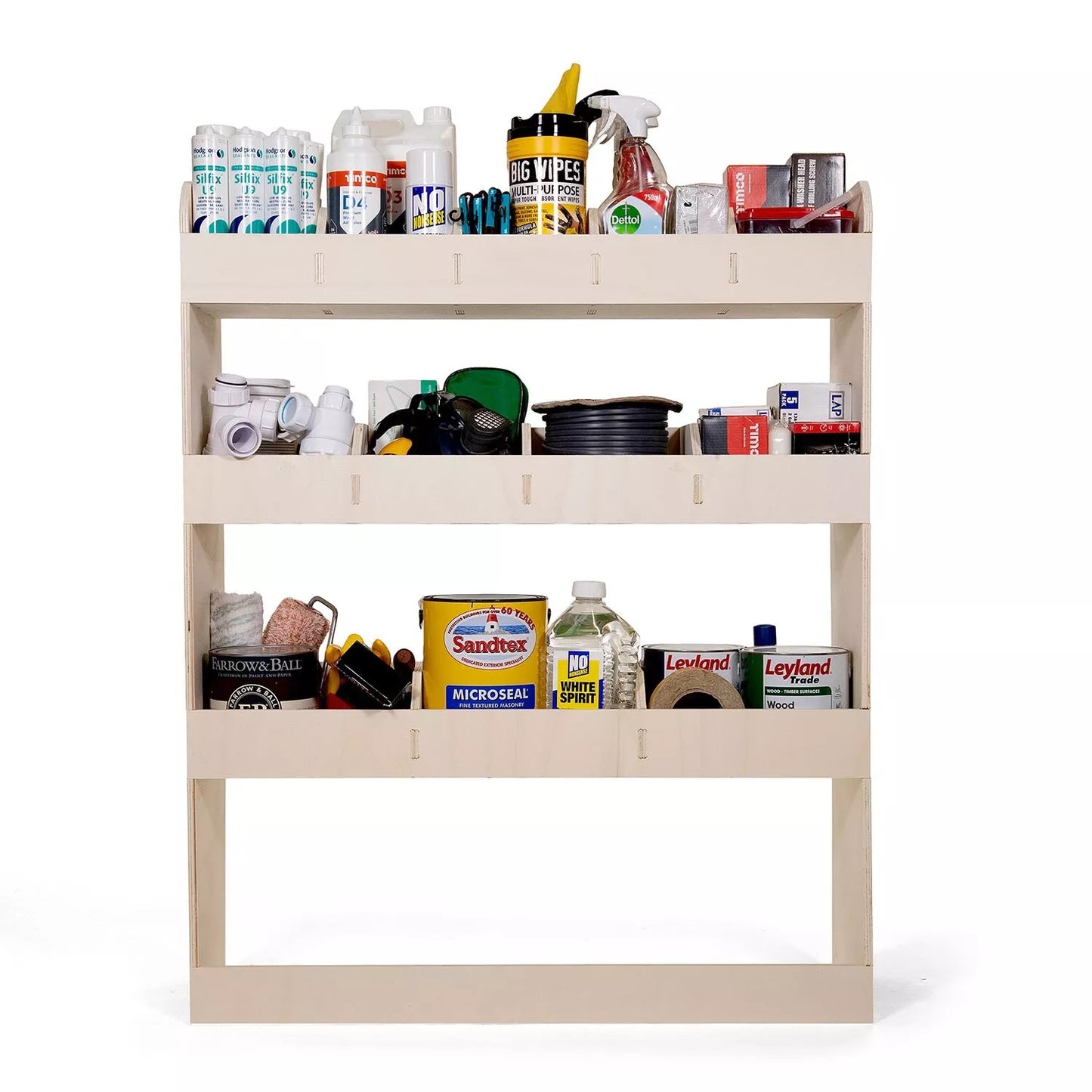 Vauxhall Vivaro 2019+ SWB Van Racking Tool Storage Either Side Rear Van Rack