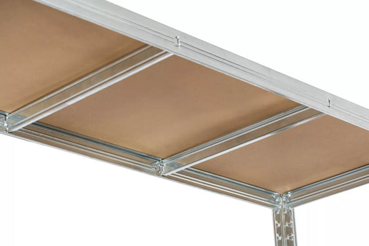 Steel Garage Shelving Unit (180cmx90cmx60cm)Heavy Duty Metal Galvanised 1000kg