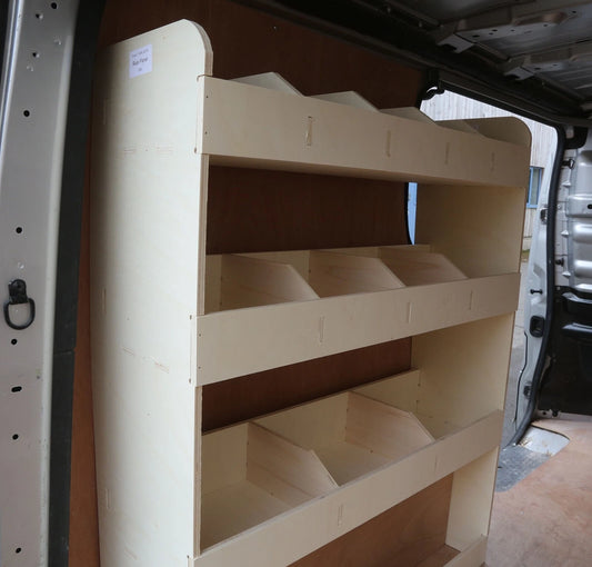 Vauxhall Vivaro LWB L2 2015-19 Van Racking Tool Storage Shelving NS Rear