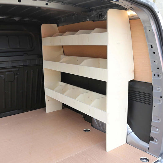 Vauxhall Combo SWB 2019+ Driver Side Van Racking Tool Storage Shelving Organiser