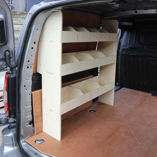 Vauxhall Combo LWB 2019+ Van Racking Tool Storage Organiser Shelving NS Rear