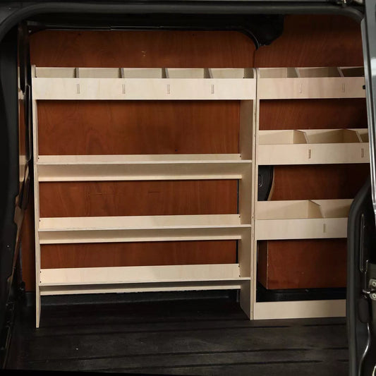 Vauxhall Vivaro SWB 2019+ Toolbox Storage DOUBLE Van Racking & Tool Organiser