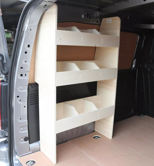 Toyota Proace City SWB 2019+ Van Racking Tool Storage Shelving NS Rear