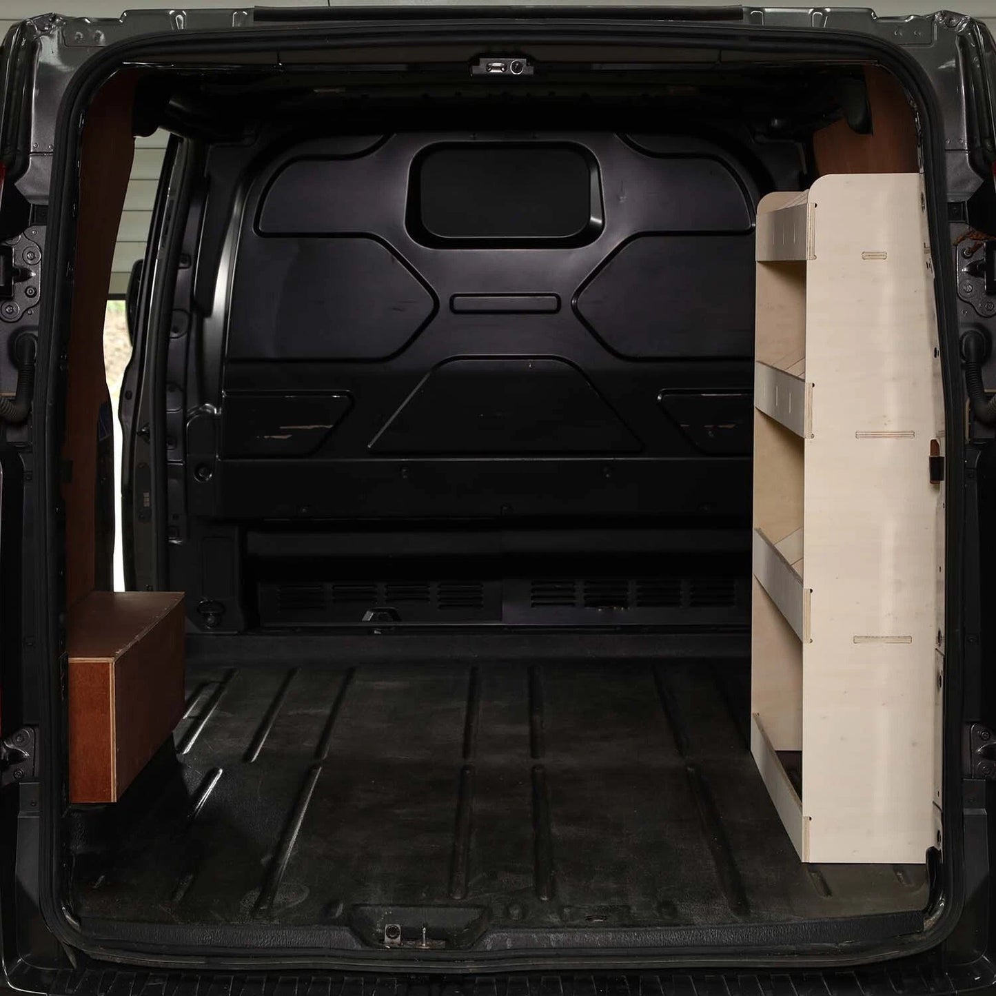 Ford Transit Custom SWB Van Racking Shelving Tool Storage OS & NS Rear Van Rack