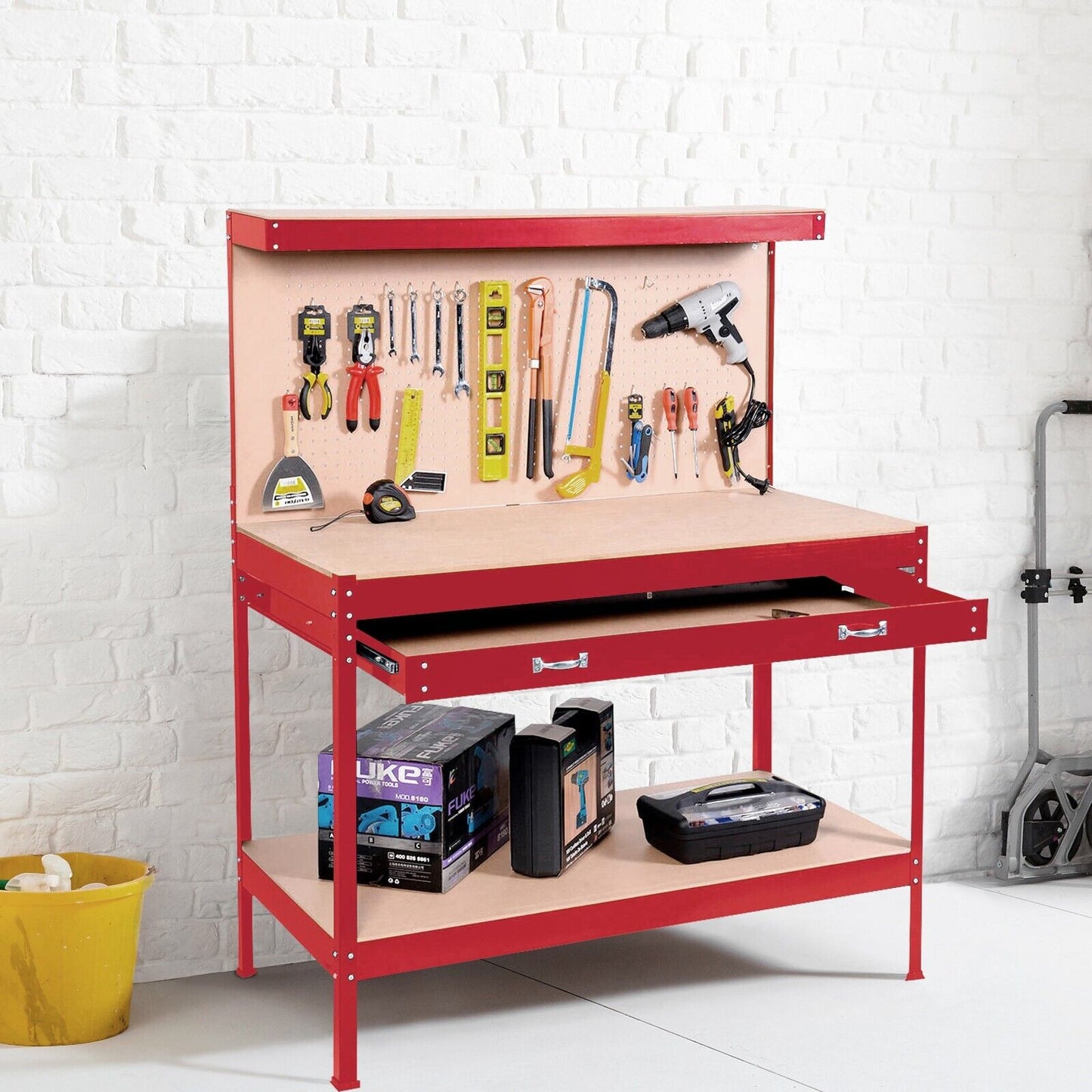 Heavy Duty Metal Workbench Workstation