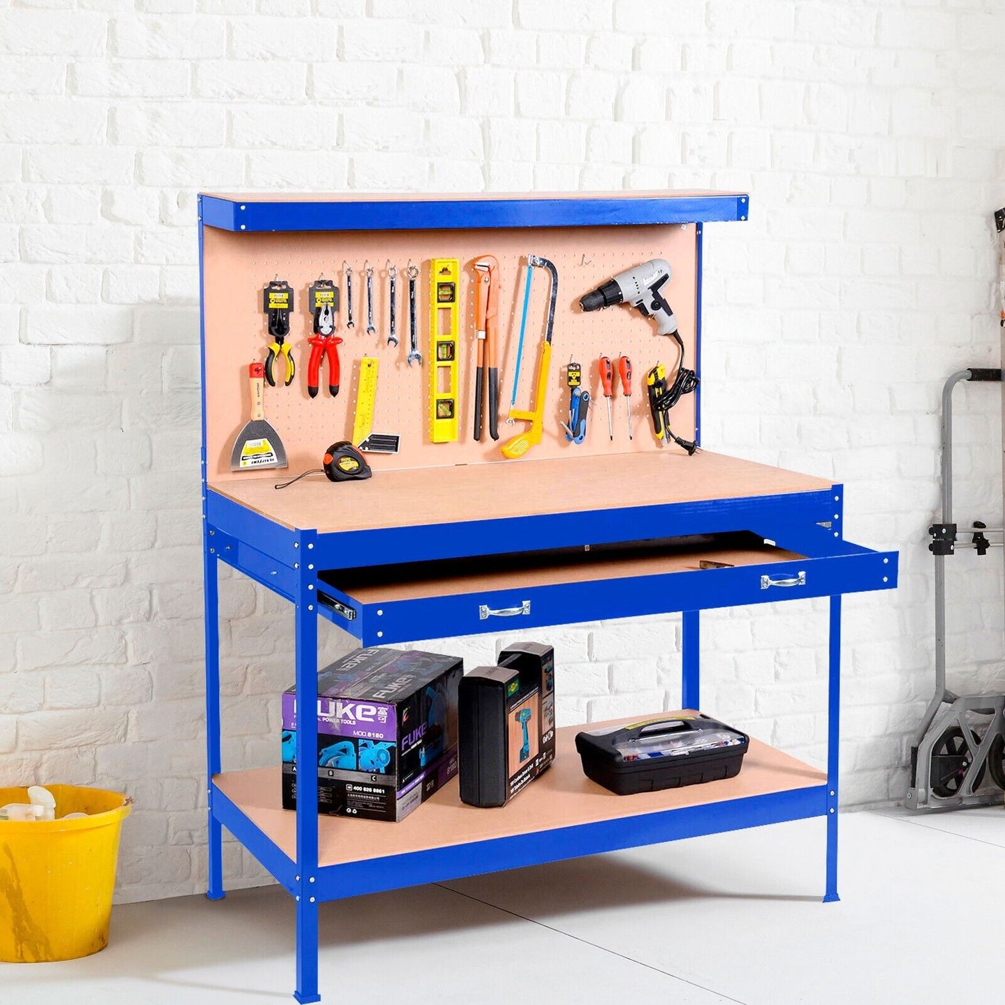 Heavy Duty Metal Workbench Workstation