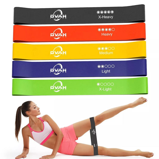 Resistance Bands Exercise Sports Loop Fitness Home Gym Yoga Latex Set Or Singles