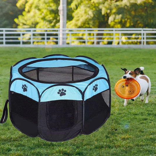 Foldable Soft Fabric Dog Crate Cat Cage Pet Portable Travel Puppy Play Pen Tent