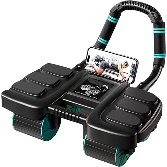 Healthy Belly Wheel with 6 Elbow Support Ab Roller Wheel Abdominal Fitness Wheel