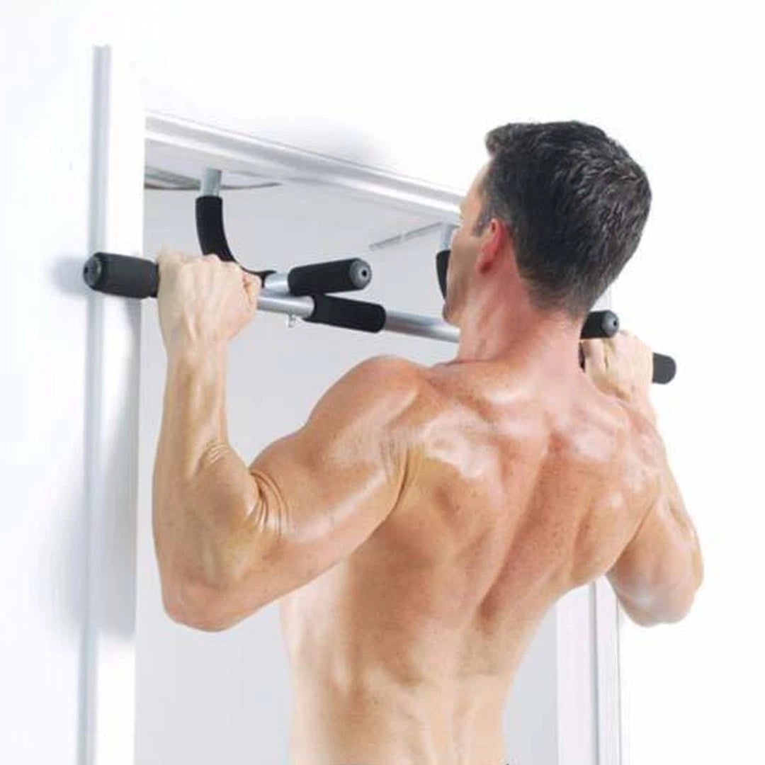 Doorway Pull Up Bar Chin Up Sit-Up Strength Body Workout Exercise Fitness Gym UK