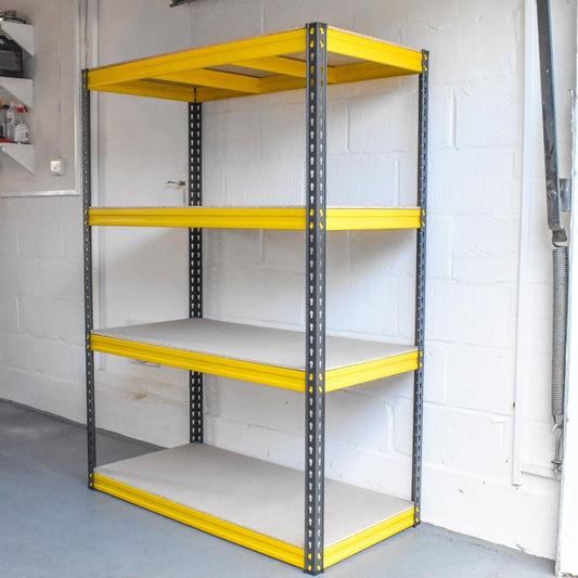 Industrial Garage Storage Shelf - 400kg Heavy Duty Industrial Trade Master Pro Racking/Shelves