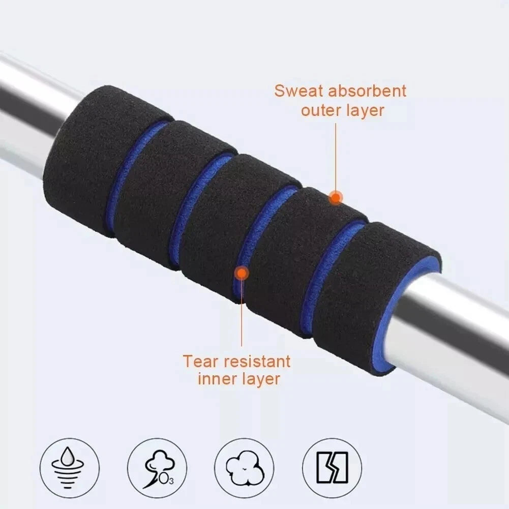 New Product! Doorway Pull Up Bar Chin Up Home Gym Upper Body Abs Fitness Strength Trainer UK