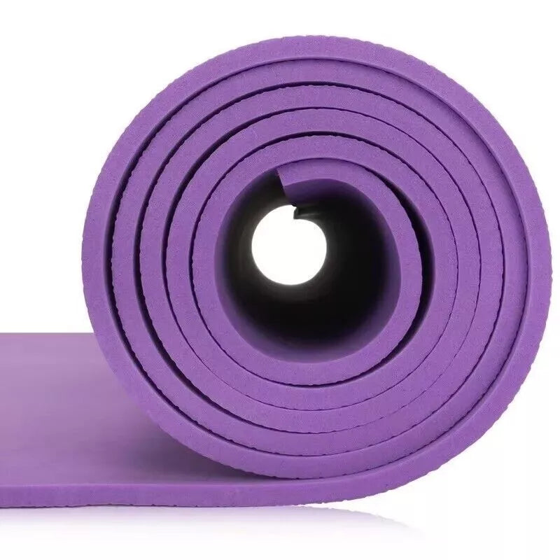 New Product! Extra Thick Large Yoga Mat Gym Workout Fitness Pilates Physio Exercise Non Slip