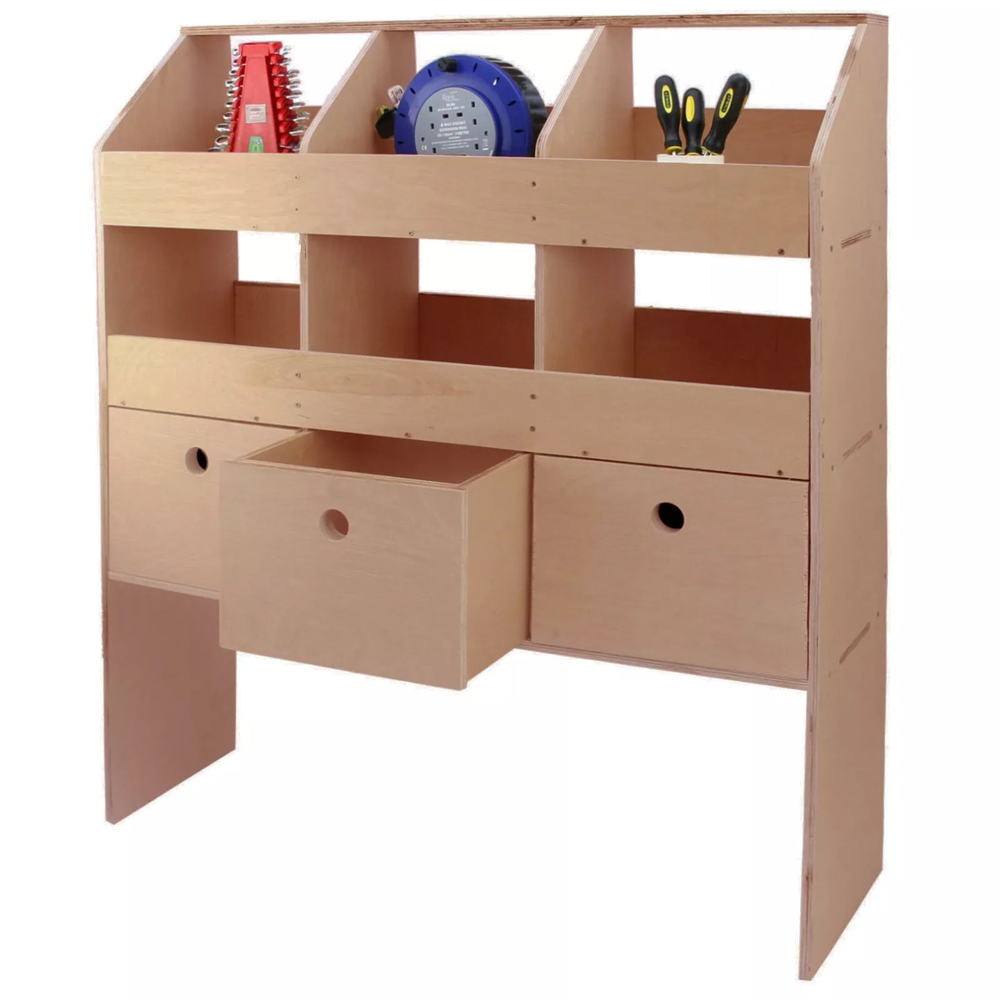 Van Racking Storage Shelving System Ply Tool Rack Ply Unit / Universal Van Rack