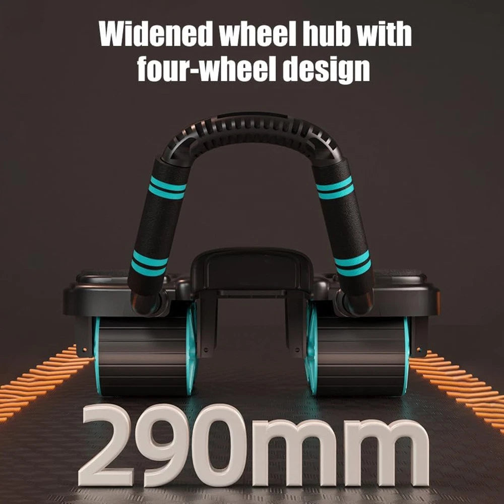 Healthy Belly Wheel with 6 Elbow Support Ab Roller Wheel Abdominal Fitness Wheel