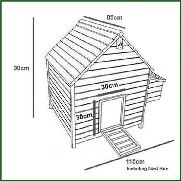 CHICKEN COOP RUN HEN HOUSE POULTRY ARK HOME NEST BOX COUP COOPS RABBIT HUTCH