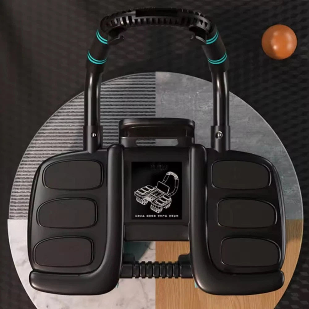 Healthy Belly Wheel with 6 Elbow Support Ab Roller Wheel Abdominal Fitness Wheel