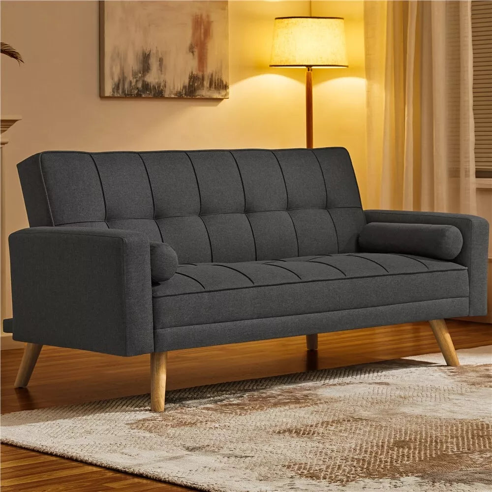 Fabric Sofa Bed 3 Seater Click Clack Living Room Recliner Couch Sofa Living Room