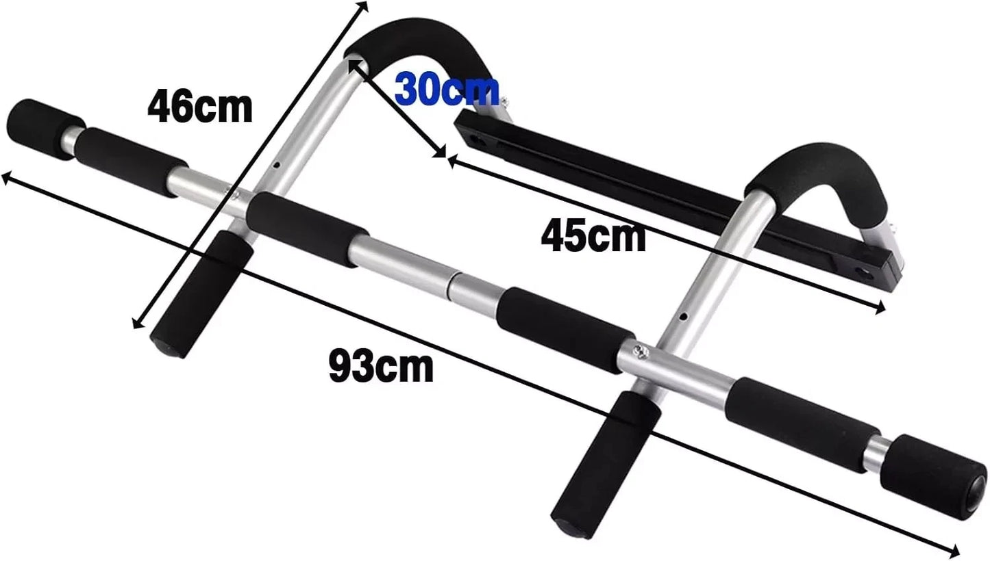 New Product! Pull Up Bar Doorway Fitness Home Gym Chin Up Bar Exercise Strength Work Out Dips
