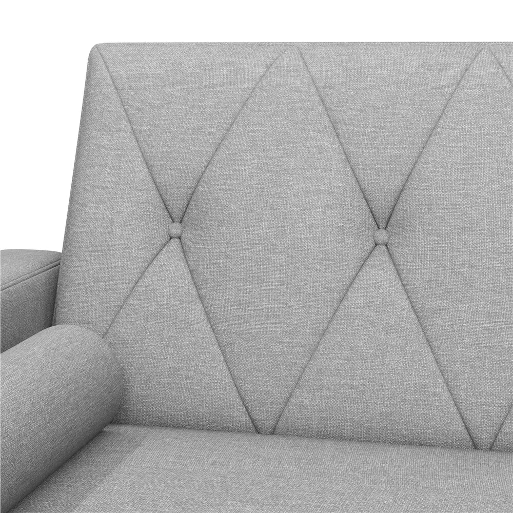 Fabric Sofa Bed 3 Seater Click Clack Living Room Recliner Couch Sofa Living Room