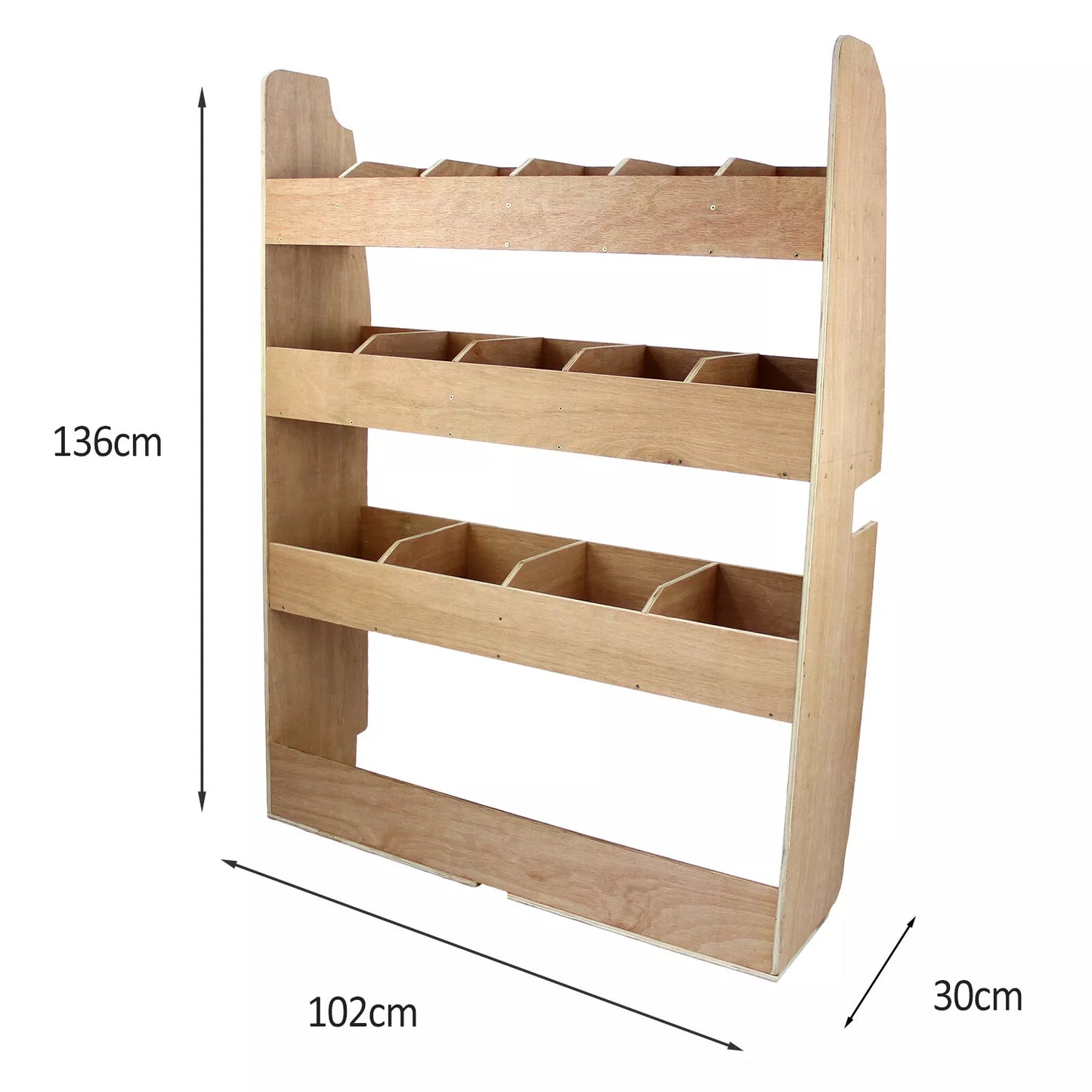 Van Racking Storage Shelving System Ply Tool Rack Ply Unit / Ford Transit SWB Van