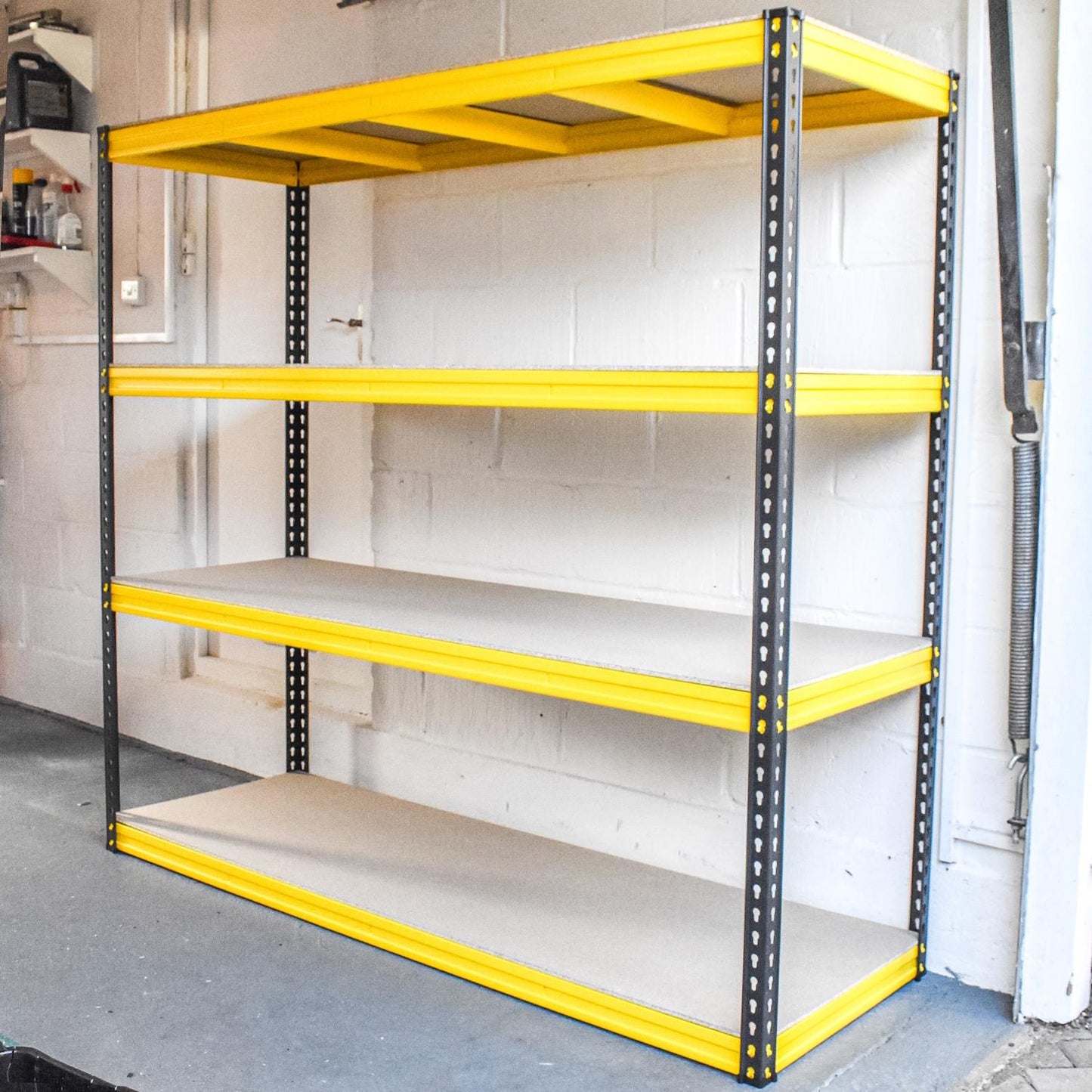 Industrial Garage Storage Shelf - 400kg Heavy Duty Industrial Trade Master Pro Racking/Shelves