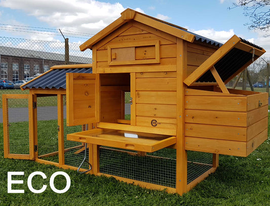 Chicken Coop With Solid Roof – ECO 1500